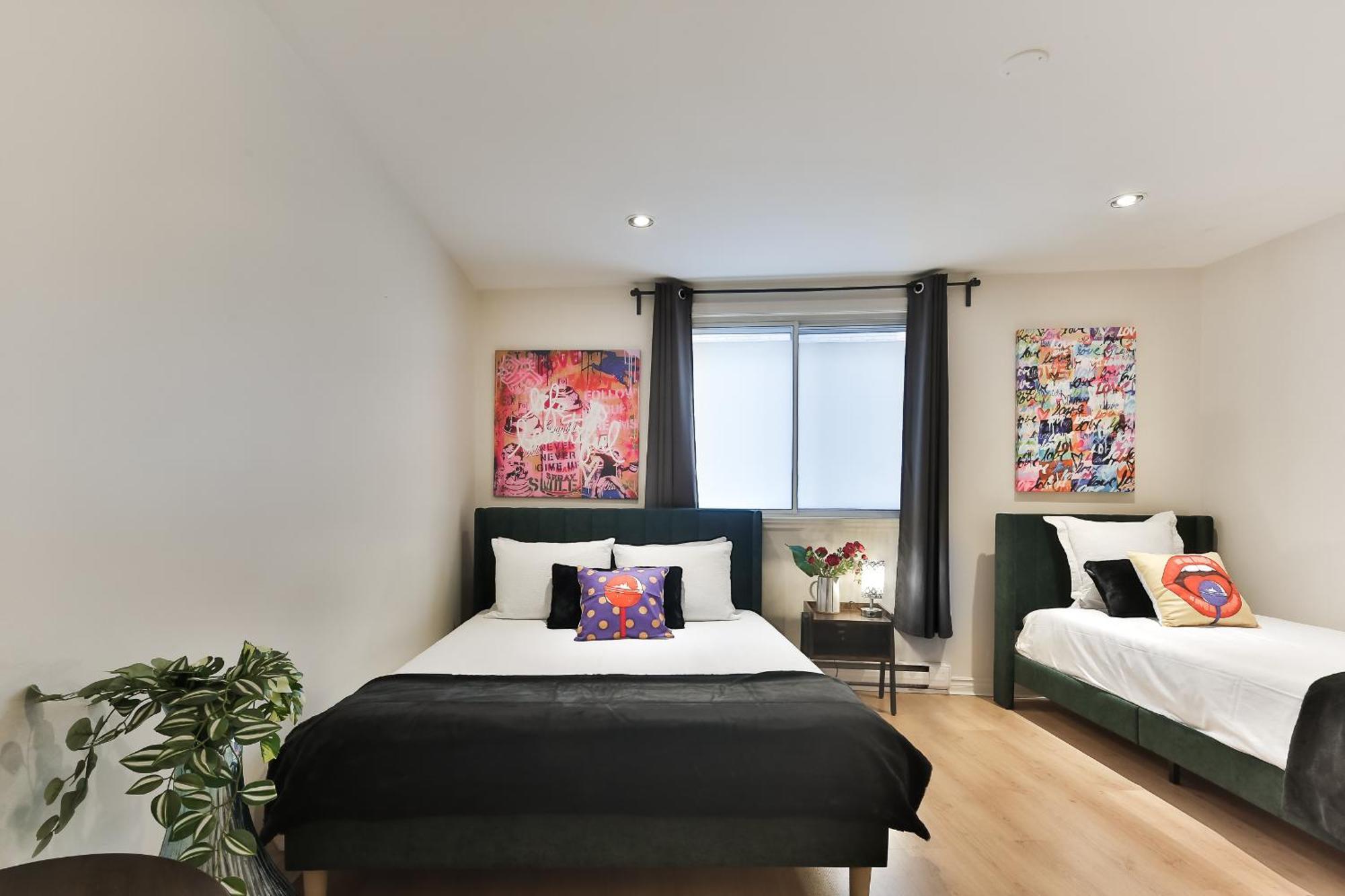 Free Parking And Central Location Montreal Exterior foto